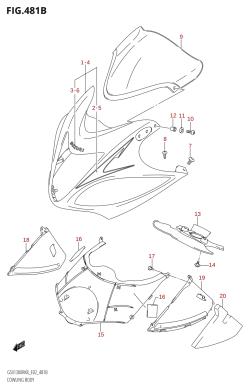 481B - COWLING BODY (K9)