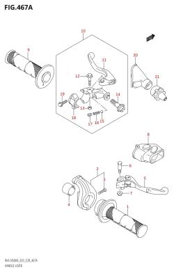 467A - HANDLE LEVER