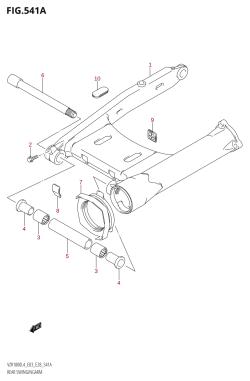 541A - REAR SWINGINGARM