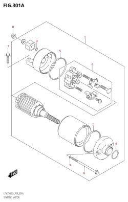 301A - STARTING MOTOR