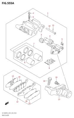 555A - REAR CALIPER