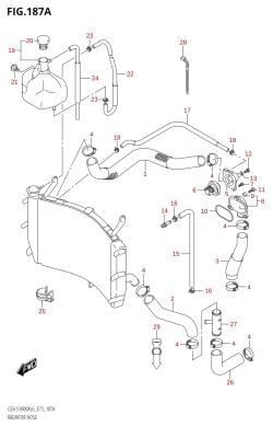 187A - RADIATOR HOSE