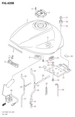 420B - FUEL TANK (K9)