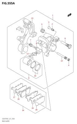 555A - REAR CALIPER