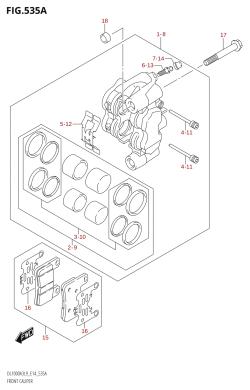 535A - FRONT CALIPER