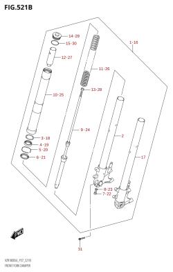 521B - FRONT FORK DAMPER (VZR1800BZ:L6:P37)