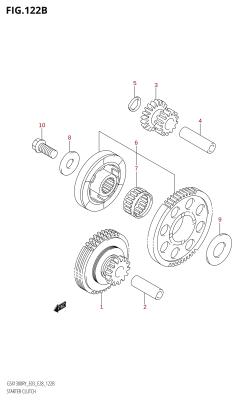 122B - STARTER CLUTCH (K3)