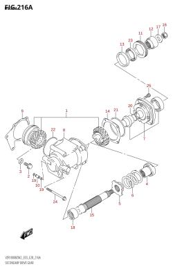 216A - SECONDARY DRIVE GEAR