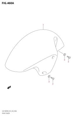 460A - FRONT FENDER (K4)