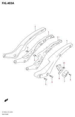 403A - REAR FRAME (VL1500:L4:E24)