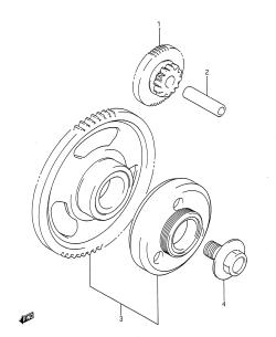 009 - STARTER CLUTCH