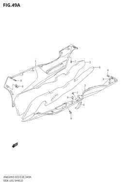 49A - SIDE LEG SHIELD (MODEL K5)