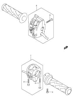 38B - HANDLE SWITCH (AN650AK4)