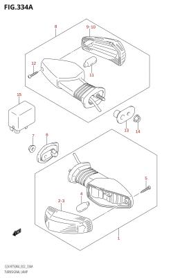 334A - TURNSIGNAL LAMP
