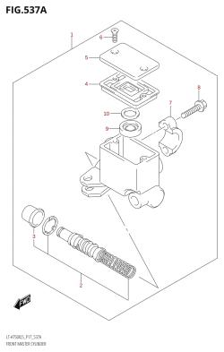537A - FRONT MASTER CYLINDER