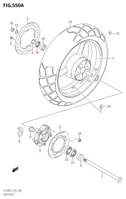 550A - REAR WHEEL