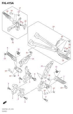 415A - FOOTREST