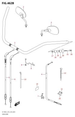 462B - HANDLEBAR (VL1500:L3:E28)