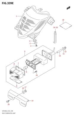 339E - REAR COMBINATION LAMP (VZR1800Z:L4:E19)