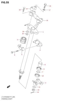 055 - STEERING SHAFT