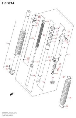 521A - FRONT FORK DAMPER