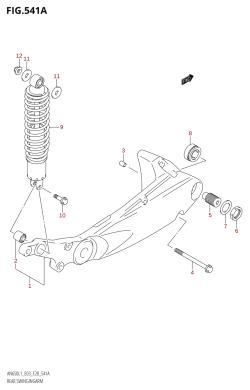 541A - REAR SWINGINGARM