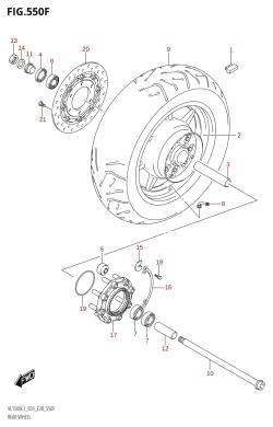 550F - REAR WHEEL (VL1500B:L3:E33)