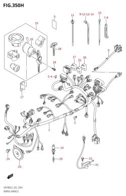 350H - WIRING HARNESS (VZR1800ZUF:L3:E19)