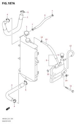 187A - RADIATOR HOSE