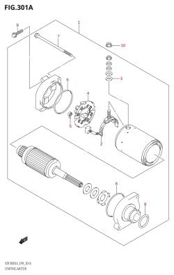 301A - STARTING MOTOR