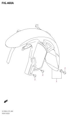 460A - FRONT FENDER (N_FR_SIDE_REFLECTOR)