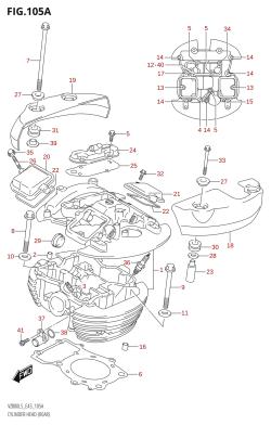 105A - CYLINDER HEAD (REAR)