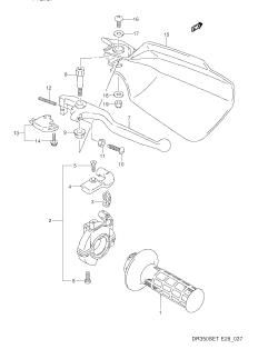 037 - RIGHT HANDLE LEVER (MODEL L /​ M)