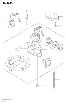 352A - LOCK SET