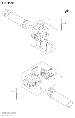 355F - HANDLE SWITCH (VZR1800Z:L1:E33)