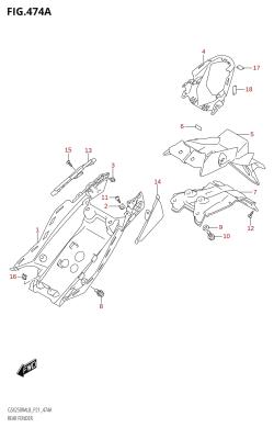 474A - REAR FENDER