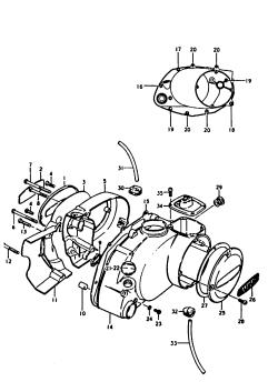 002 - CRANKCASE COVER (A100-4,K,L,M)