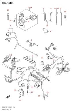350B - WIRING HARNESS (K2)
