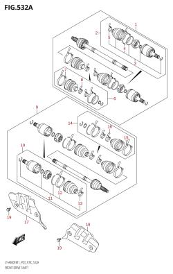 532A - FRONT DRIVE SHAFT