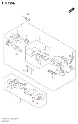 555A - REAR CALIPER