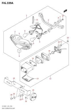 339A - REAR COMBINATION LAMP