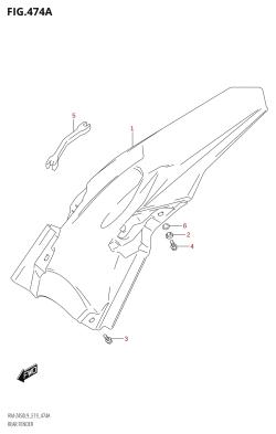 474A - REAR FENDER