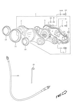 19A - SPEEDOMETER (MODEL K1)