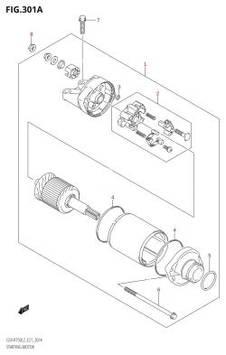 301A - STARTING MOTOR