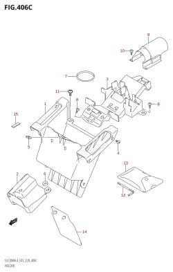 406C - HOLDER (DL1000A:L4:E33)