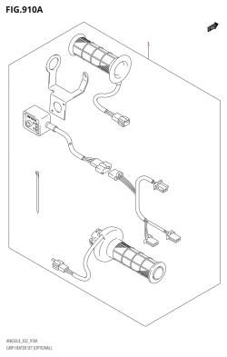 910A - GRIP HEATER SET (OPTIONAL) (AN650:L4:E02)