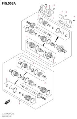 553A - REAR DRIVE SHAFT