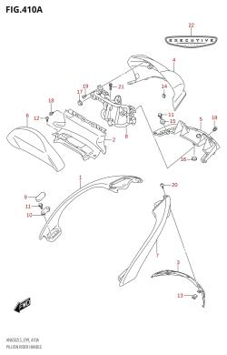 410A - PILLION RIDER HANDLE