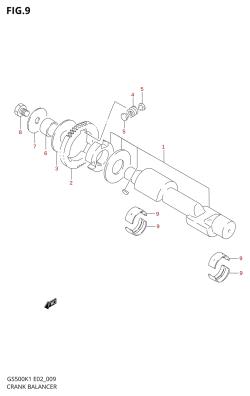 009 - CRANKSHAFT BALANCER