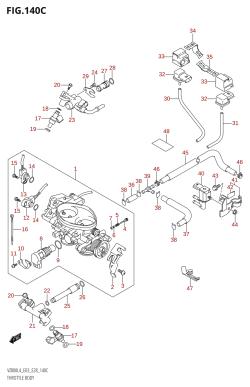 140C - THROTTLE BODY (VZ800:L4:E33)
